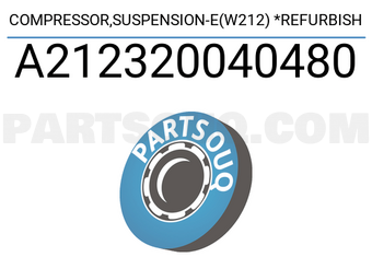 MERCEDES A212320040480 COMPRESSOR,SUSPENSION-E(W212) *REFURBISH