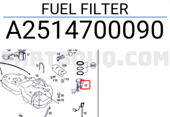 MERCEDES A2514700090 FUEL FEED UNIT-G(W463)B(W246