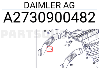 MERCEDES A2730900482 DAIMLER AG