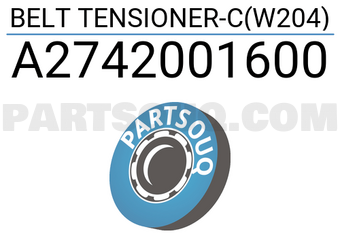 MERCEDES A2742001600 BELT TENSIONER-C(W204)