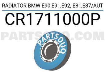 Mahle CR1711000P RADIATOR BMW E90,E91,E92, E81,E87/AUT
