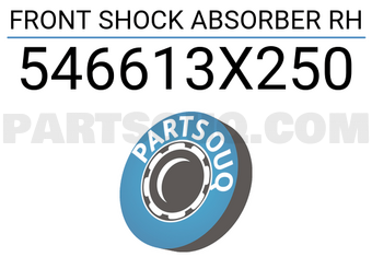 Mando 546613X250 FRONT SHOCK ABSORBER RH