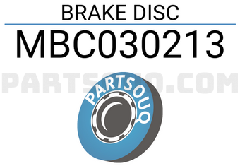 Mando MBC030213 BRAKE DISC