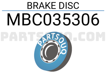 Mando MBC035306 BRAKE DISC