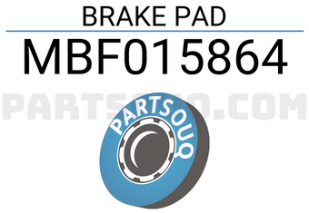 Mando MBF015864 BRAKE PAD