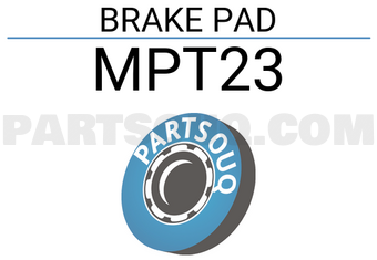 Mando MPT23 BRAKE PAD