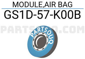 Mazda GS1D57K00B MODULE,AIR BAG