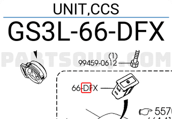 Mazda GS3L66DFX UNIT,CCS