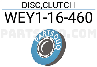 Mazda WEY116460 DISC,CLUTCH