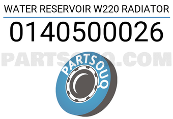 Meyle 0140500026 WATER RESERVOIR W220 RADIATOR