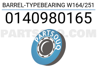 Meyle 0140980165 BARREL-TYPEBEARING W164/251