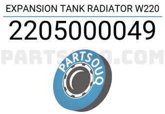 Meyle 2205000049 EXPANSION TANK RADIATOR W220