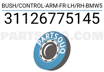 Meyle 31126775145 BUSH/CONTROL-ARM-FR-LH/RH-BMW5