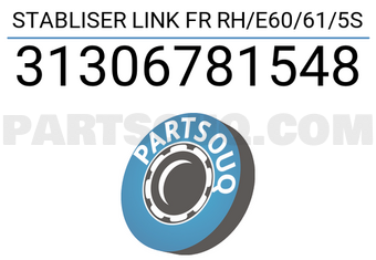 Meyle 31306781548 STABLISER LINK FR RH/E60/61/5S
