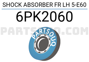 Meyle 6PK2060 SHOCK ABSORBER FR LH 5-E60
