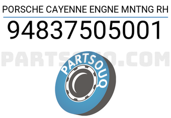 Meyle 94837505001 PORSCHE CAYENNE ENGNE MNTNG RH