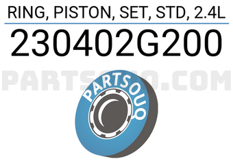 Mobis 230402G200 RING, PISTON, SET, STD, 2.4L