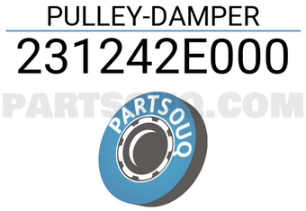 Mobis 231242E000 PULLEY-DAMPER