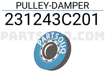 Mobis 231243C201 PULLEY-DAMPER