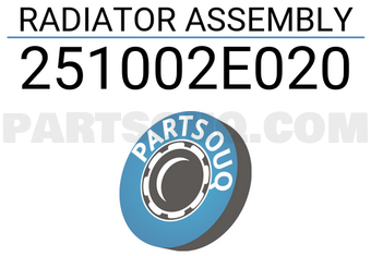 Mobis 251002E020 RADIATOR ASSEMBLY