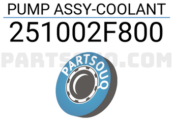 Mobis 251002F800 PUMP ASSY-COOLANT