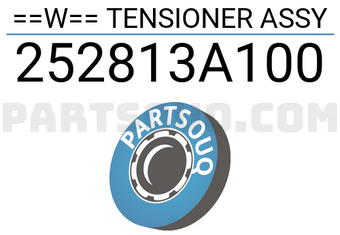 Mobis 252813A100 ==W== TENSIONER ASSY