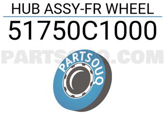 Mobis 51750C1000 HUB ASSY-FR WHEEL