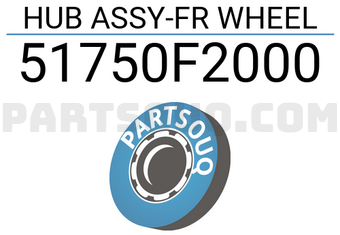 Mobis 51750F2000 HUB ASSY-FR WHEEL