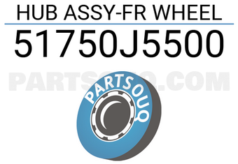 Mobis 51750J5500 HUB ASSY-FR WHEEL