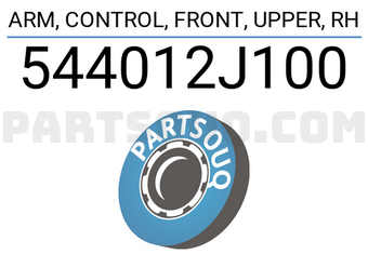 Mobis 544012J100 ARM, CONTROL, FRONT, UPPER, RH