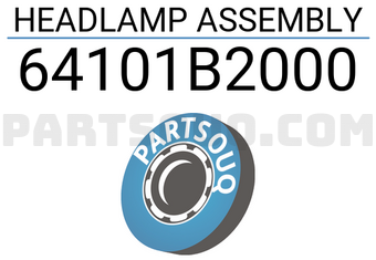 Mobis 64101B2000 HEADLAMP ASSEMBLY
