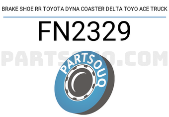 NIBK FN2329 BRAKE SHOE RR TOYOTA DYNA COASTER DELTA TOYO ACE TRUCK