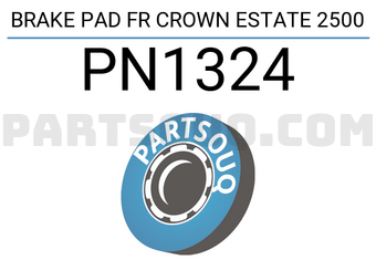 NIBK PN1324 BRAKE PAD FR CROWN ESTATE 2500