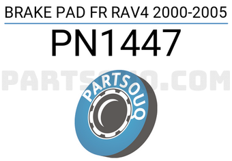 NIBK PN1447 BRAKE PAD FR RAV4 2000-2005
