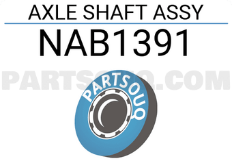 NKN NAB1391 AXLE SHAFT ASSY