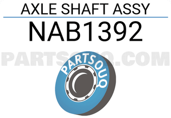NKN NAB1392 AXLE SHAFT ASSY