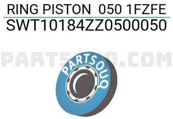NPR SWT10184ZZ0500050 RING PISTON 050 1FZFE