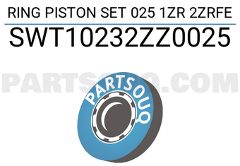 NPR SWT10232ZZ0025 RING PISTON SET 025 1ZR 2ZRFE
