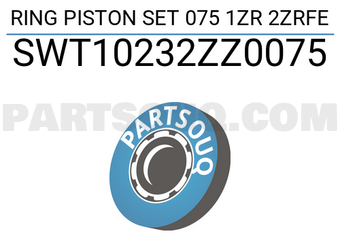 NPR SWT10232ZZ0075 RING PISTON SET 075 1ZR 2ZRFE