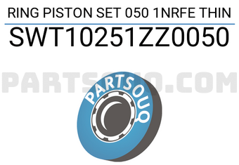 NPR SWT10251ZZ0050 RING PISTON SET 050 1NRFE THIN