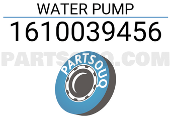 NPW 1610039456 WATER PUMP