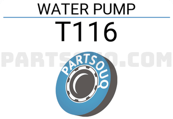 NPW T116 WATER PUMP