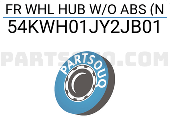 NSK 54KWH01JY2JB01 FR WHL HUB W/O ABS (N