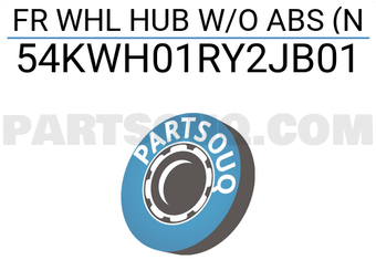 NSK 54KWH01RY2JB01 FR WHL HUB W/O ABS (N