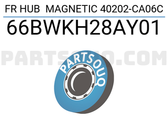 NSK 66BWKH28AY01 FR HUB MAGNETIC 40202-CA06C
