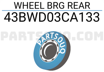 NTN 43BWD03CA133 WHEEL BRG REAR