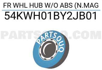 NTN 54KWH01BY2JB01 FR WHL HUB W/O ABS (N.MAG