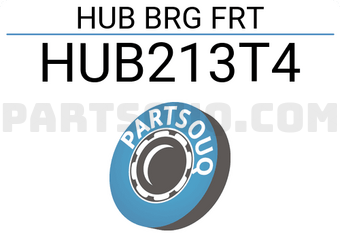 NTN HUB213T4 HUB BRG FRT