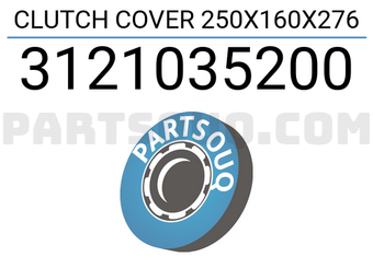 Nakamoto 3121035200 CLUTCH COVER 250X160X276