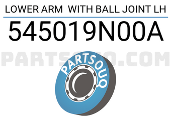 Nakamoto 545019N00A LOWER ARM WITH BALL JOINT LH
